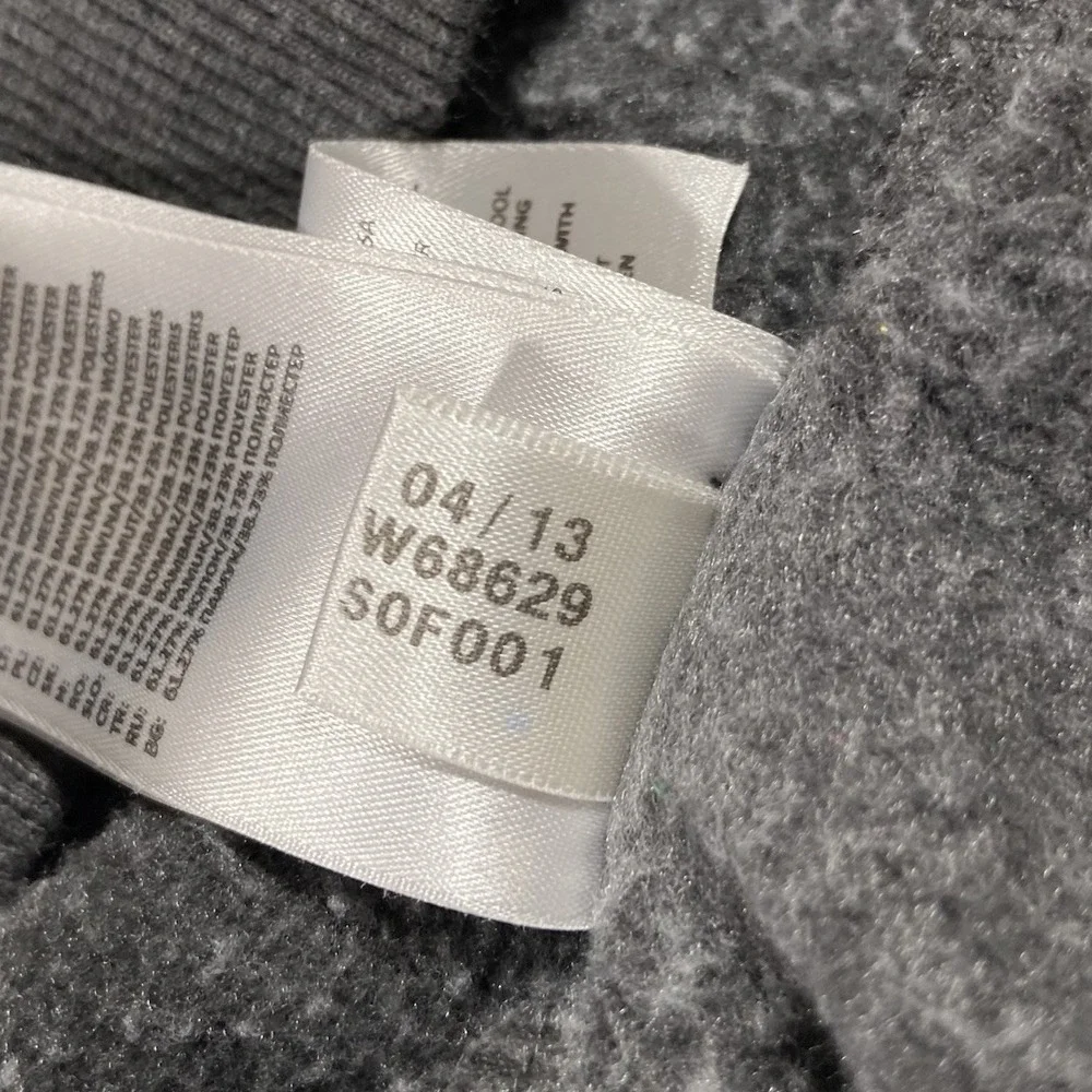 Vintage‎ Adidas Originals Sweatshirt Mens Medium Grey Camo Trefoil Logo Crewneck